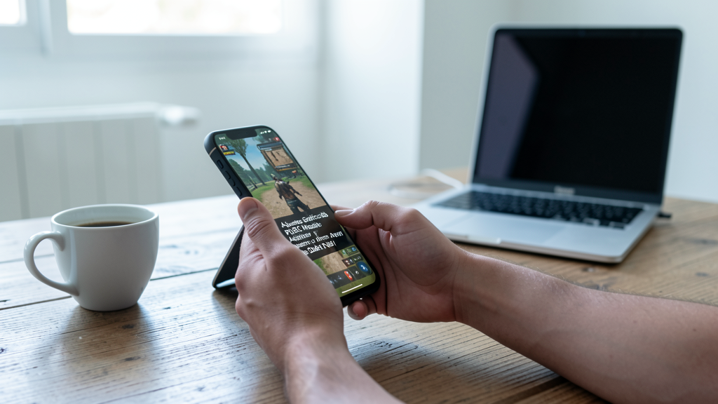 Imagem editorial ilustrando 4 Ajustes Gráficos do PUBG Mobile para Avistar o Inimigo Antes Dele Te Ver