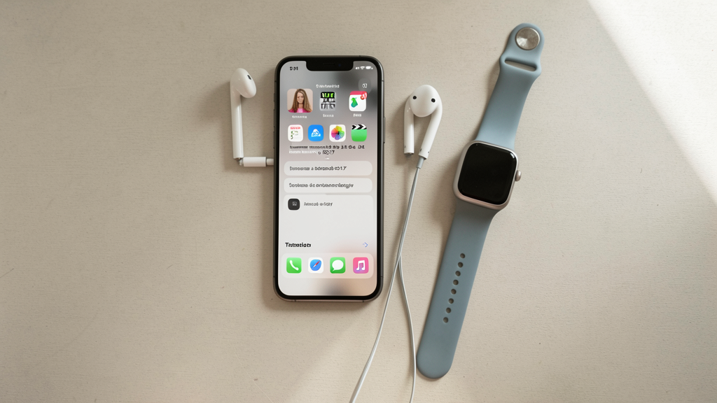 Imagem editorial ilustrando 5 formas de monitorar a bateria no iPhone SE 3 e XR com o iOS 17